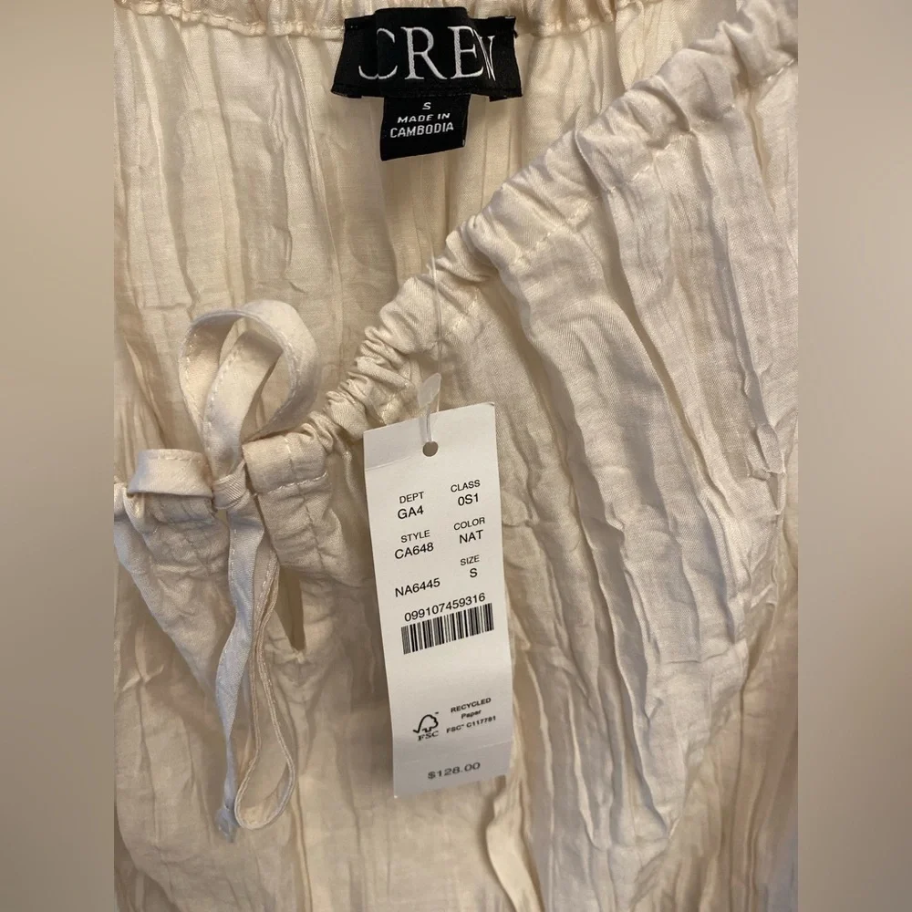 J. Crew crew wrinkle